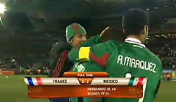 メキシコと試合結果