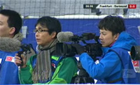 日本の報道陣