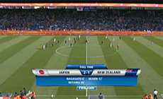日本-NZL試合結果